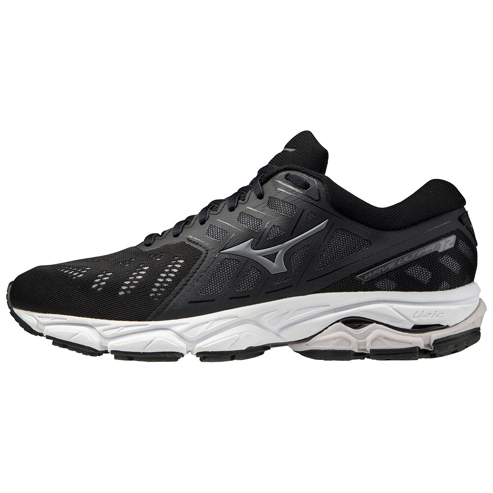 Mizuno Women's Wave Ultima 12 Running Shoes Black/White (J1GD211836-LOF)